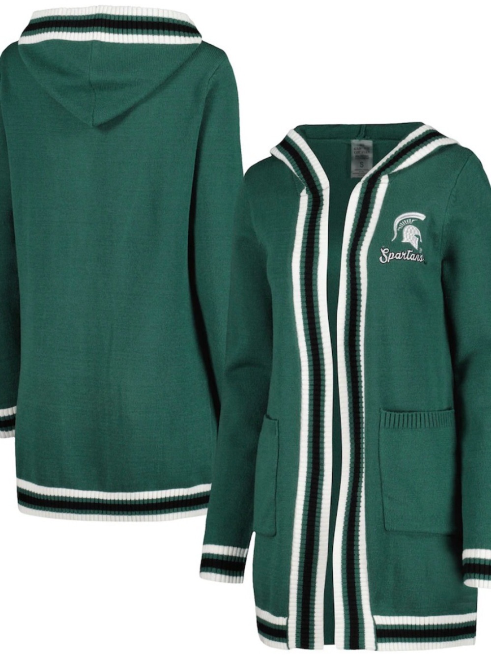 Game day couture Michigan state Spartans cardigan XXL